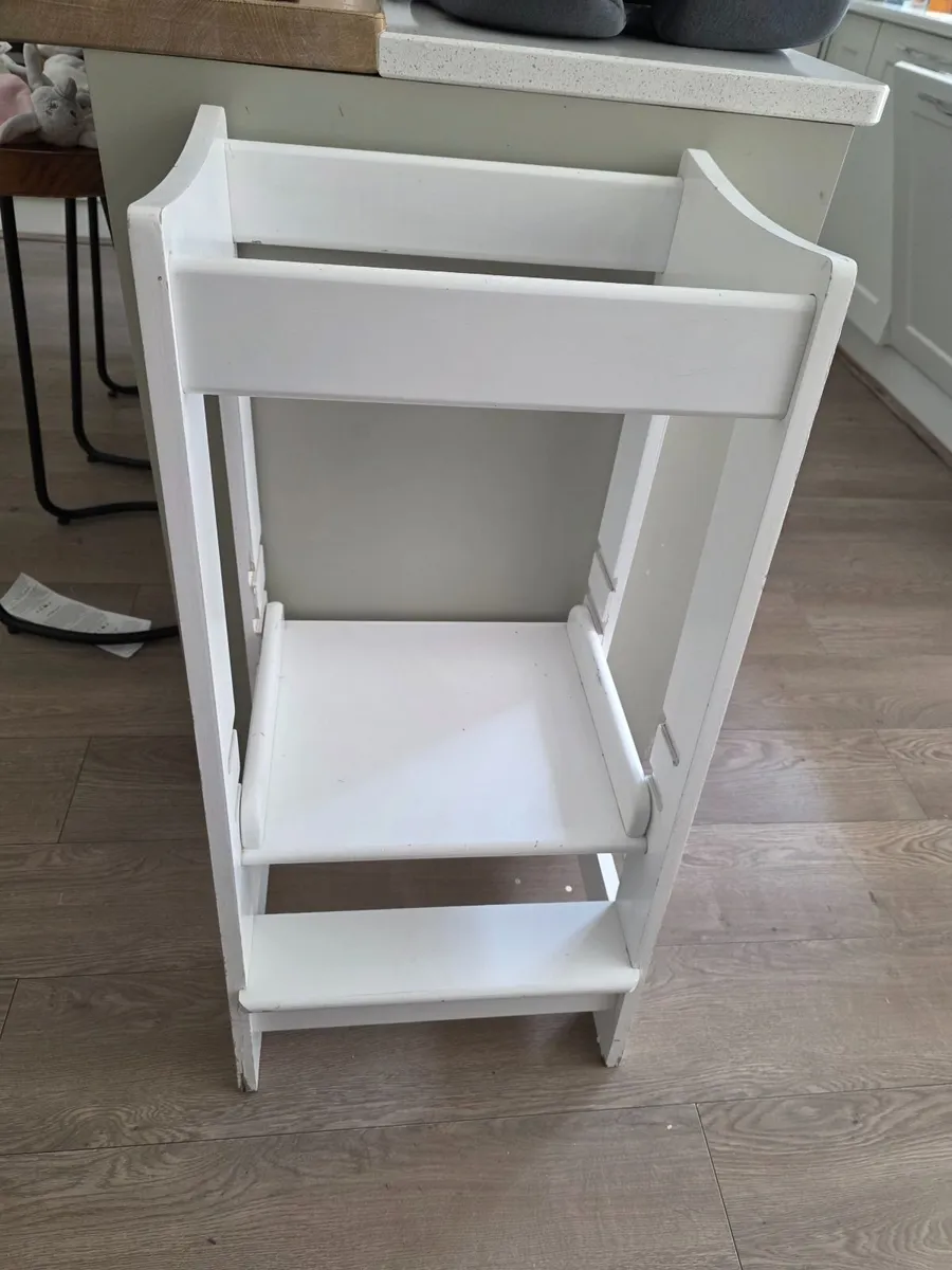 Wooden Toddler Step Stool - Image 1