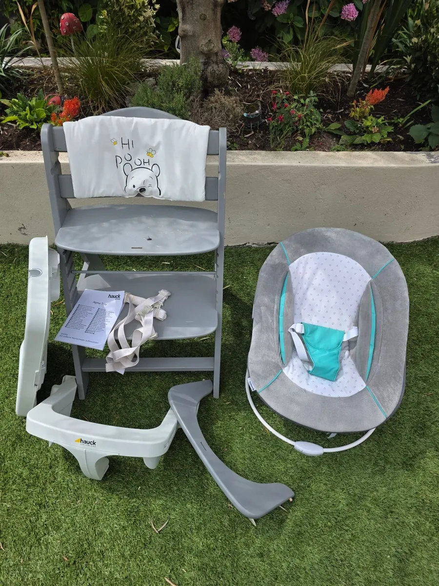 Hauck Toddler Chair and Baby Bouncer Bundle - Image 1