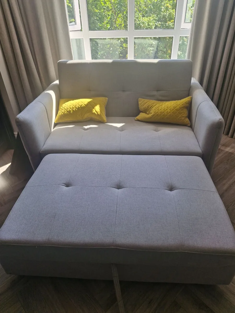 Sofabed - Light Grey - Image 2