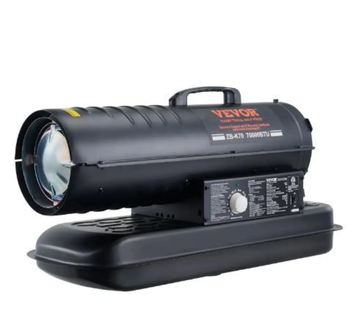 Kerosene/Diesel Forced Air Heater, 70000Btu - Image 1
