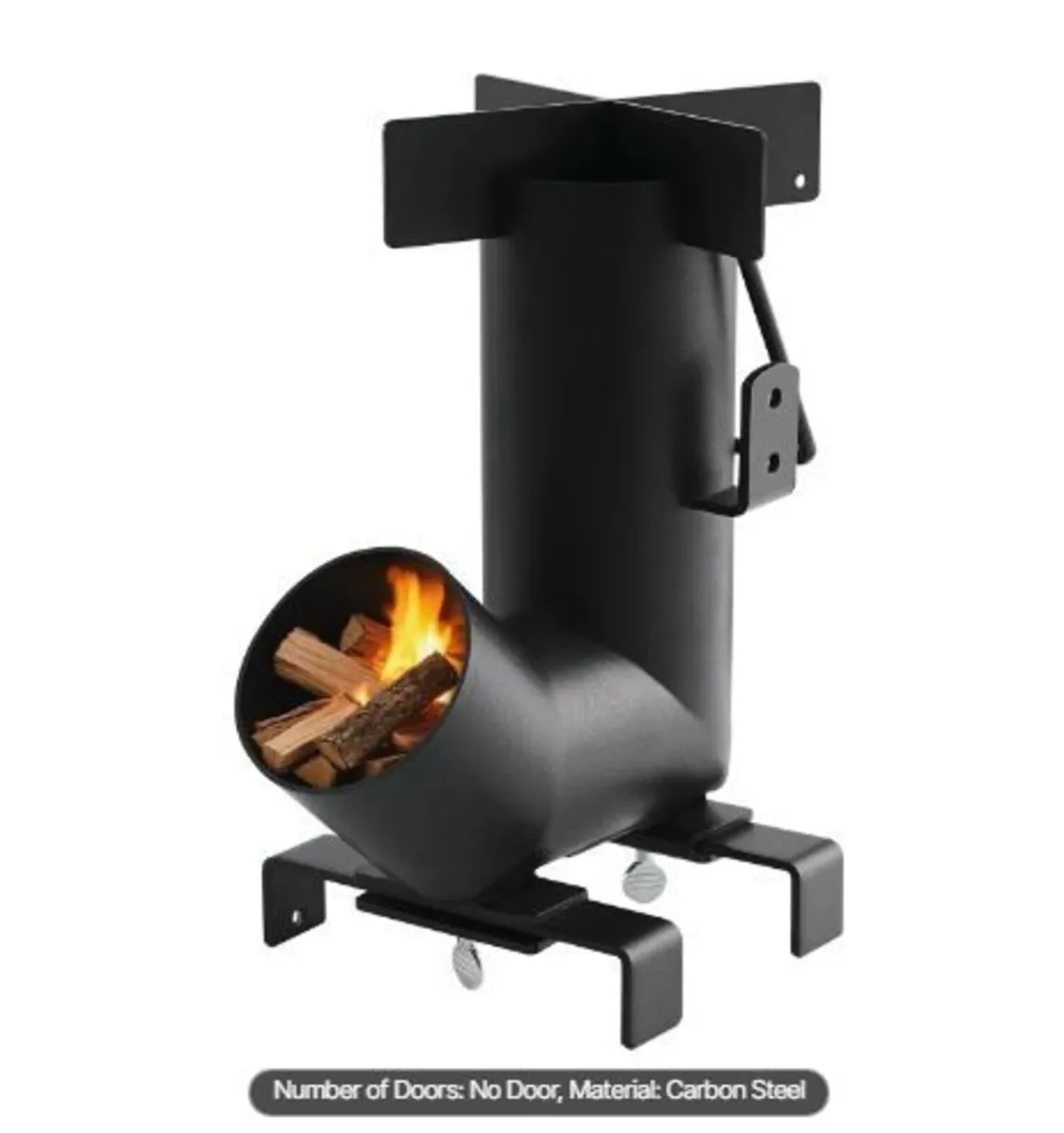 Camping Rocket Stove, Wood Burning - Image 1