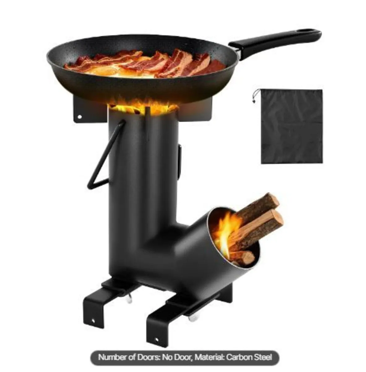 Camping Rocket Stove, Wood Burning - Image 2