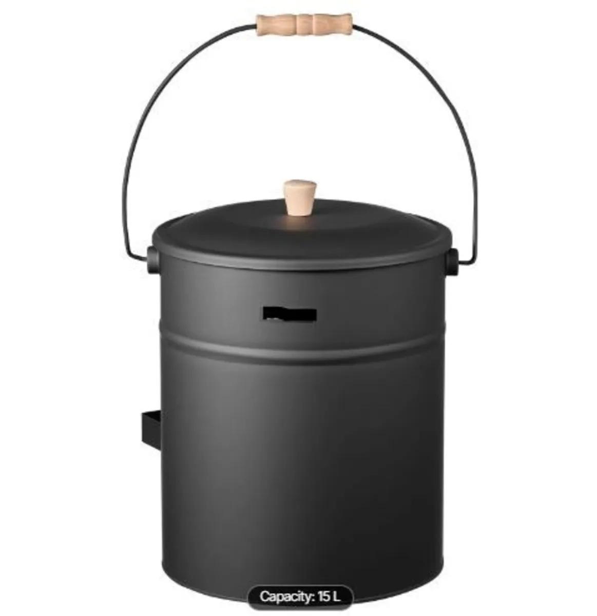 Ash Bucket, 4 PCS with Lid, Shovel - Image 2