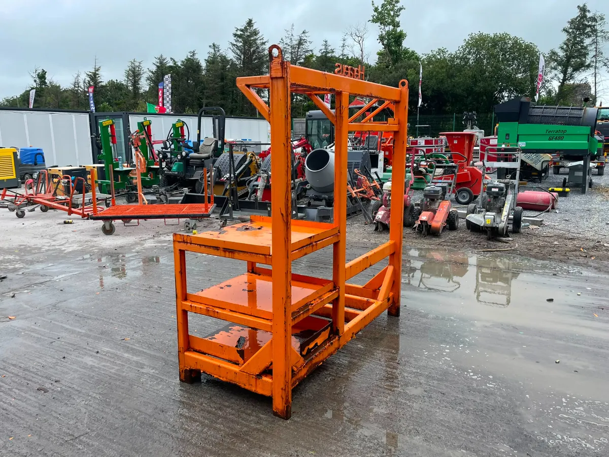 Heavy-duty industrial steel transport/storage rack - Image 3