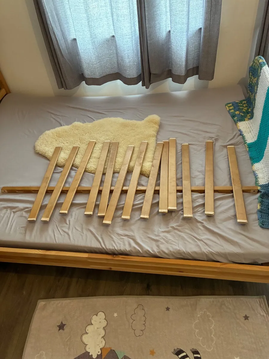 Crib and Mattress - Image 2