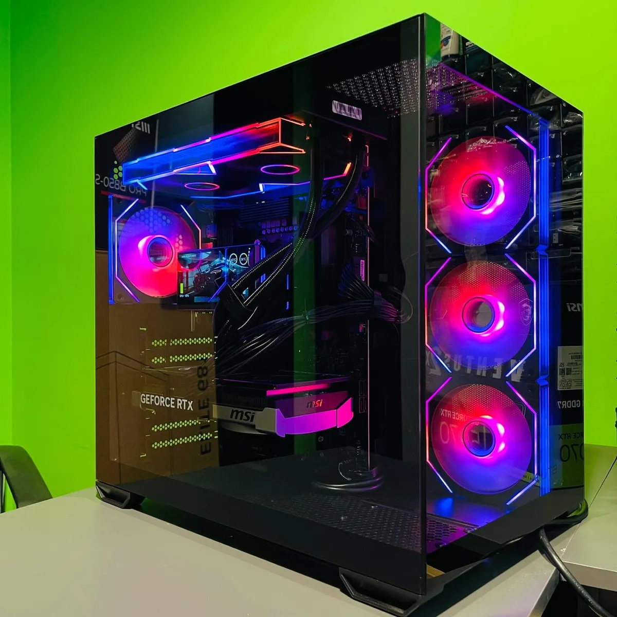 Gaming PC AMD Ryzen 5 9600X, RTX 5070, 32GB DDR5 - Image 3