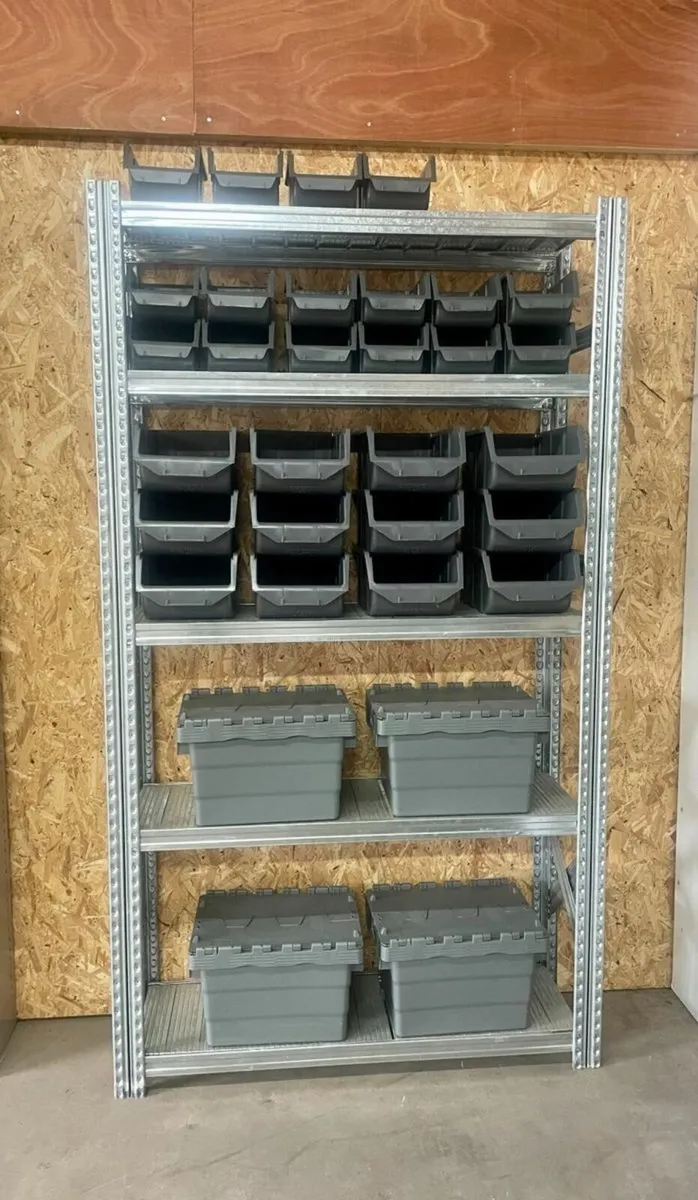 Flat Paked Shelving 5 Bays Deal - Image 2