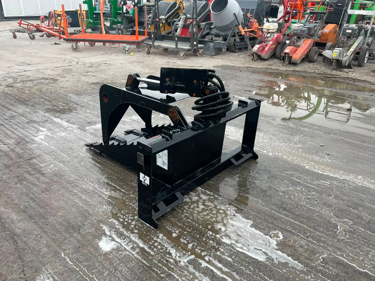 hydraulic tree shear/grapple attachment - Image 4