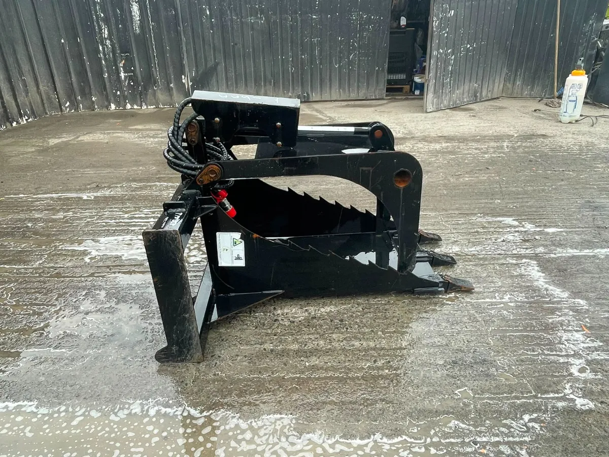 hydraulic tree shear/grapple attachment - Image 3