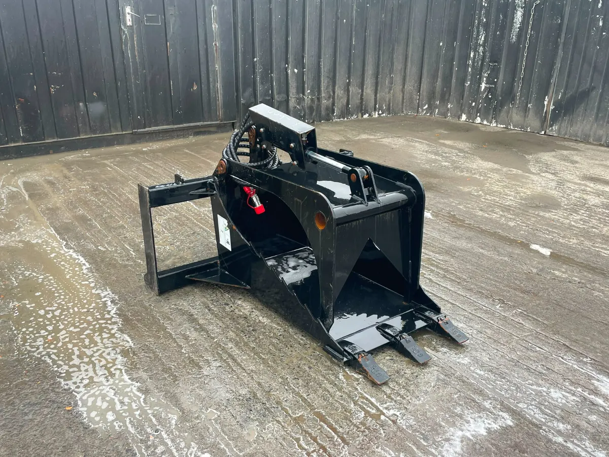 hydraulic tree shear/grapple attachment - Image 1