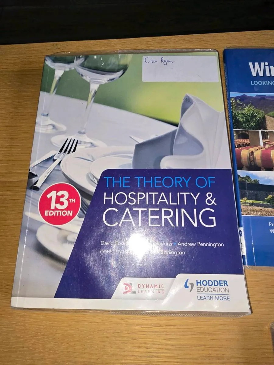 Shannon College of Hotel Management books - Image 4