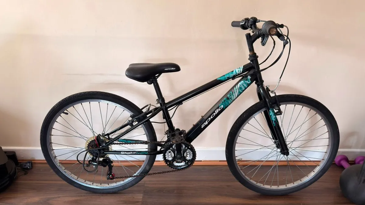 Apollo Vortice Junior Hybrid Bike - 24" Wheel - Image 3