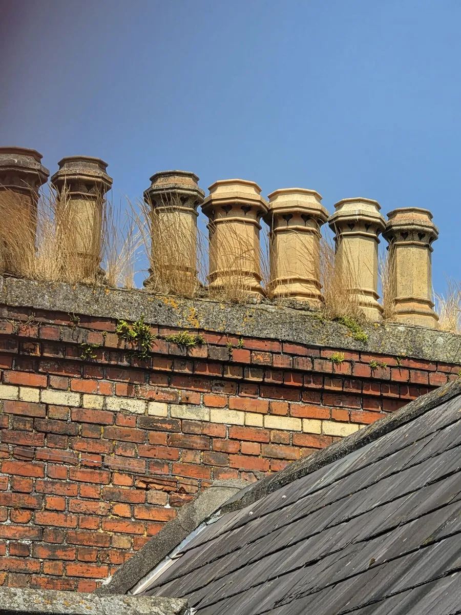 Bangor blue slate chimneypot floor roof ridge tile - Image 2