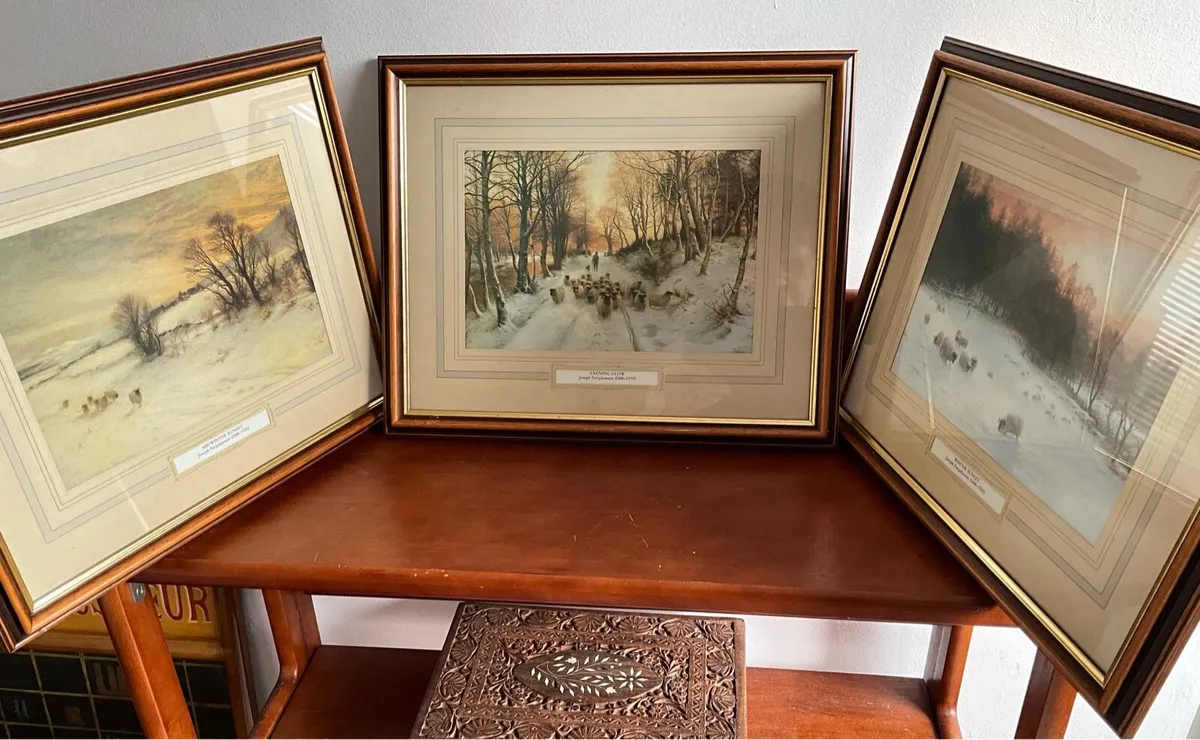 Set of 3 Joseph Farquharson  (1846-1935) Prints - Image 1