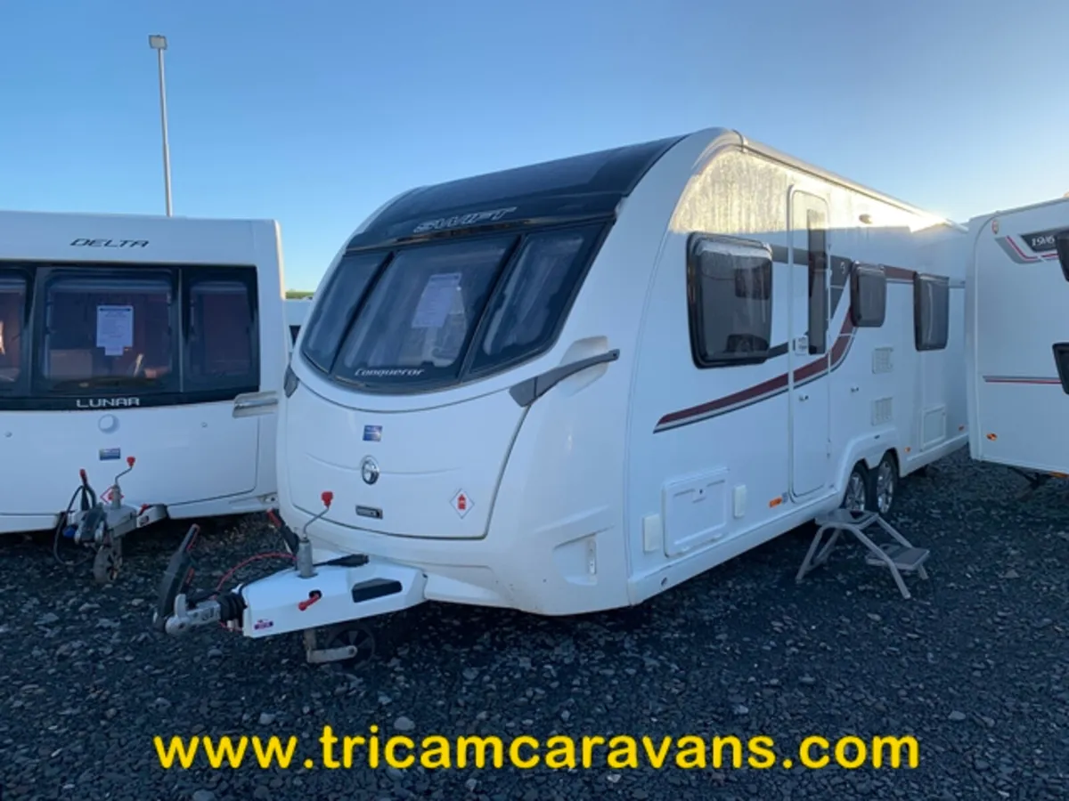 2016 Swift Conqueror 630/6 Twin Axle Fixed Bed - Image 1