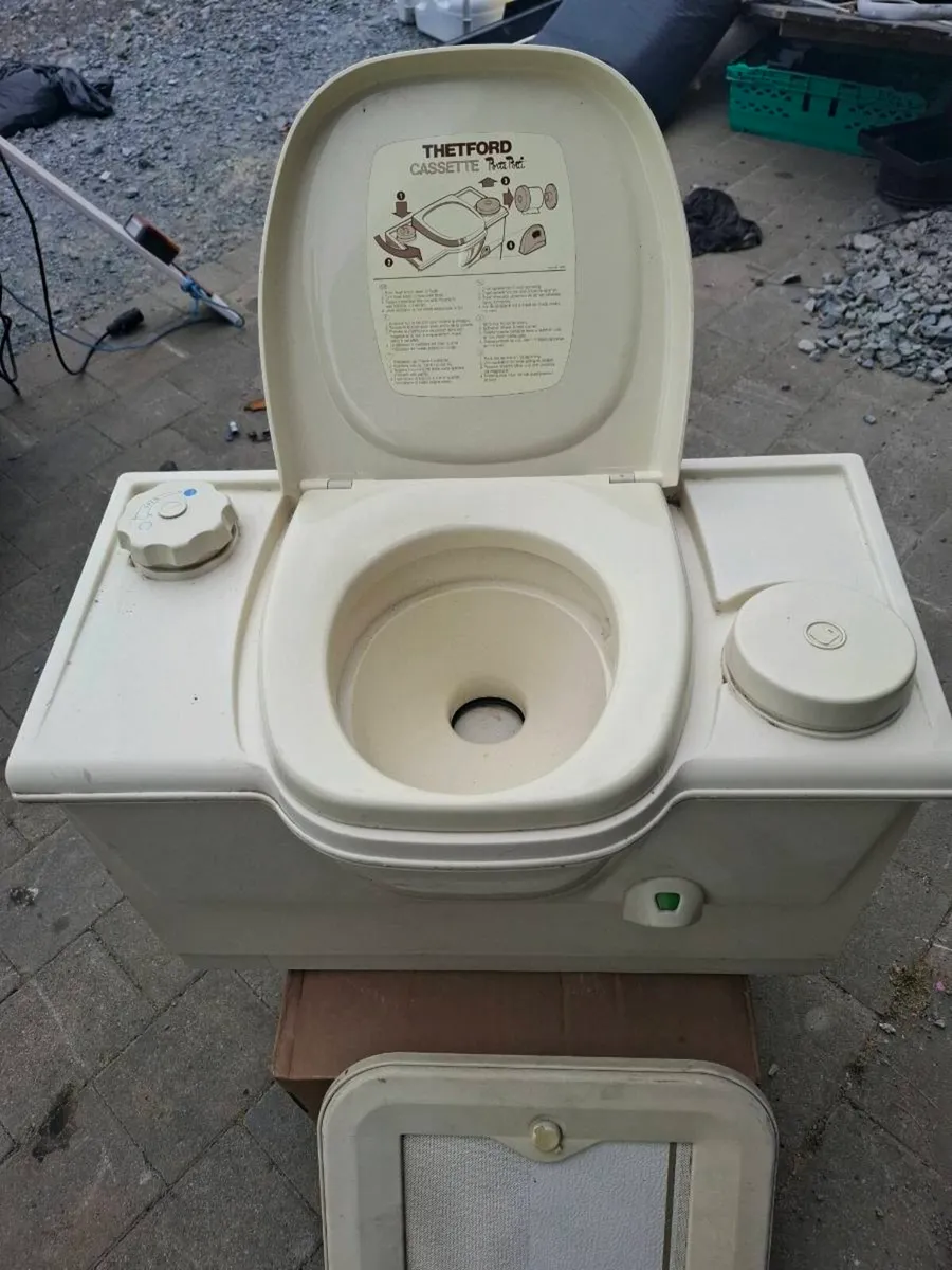 Thetford Cassette Toilet With External Door - Image 1