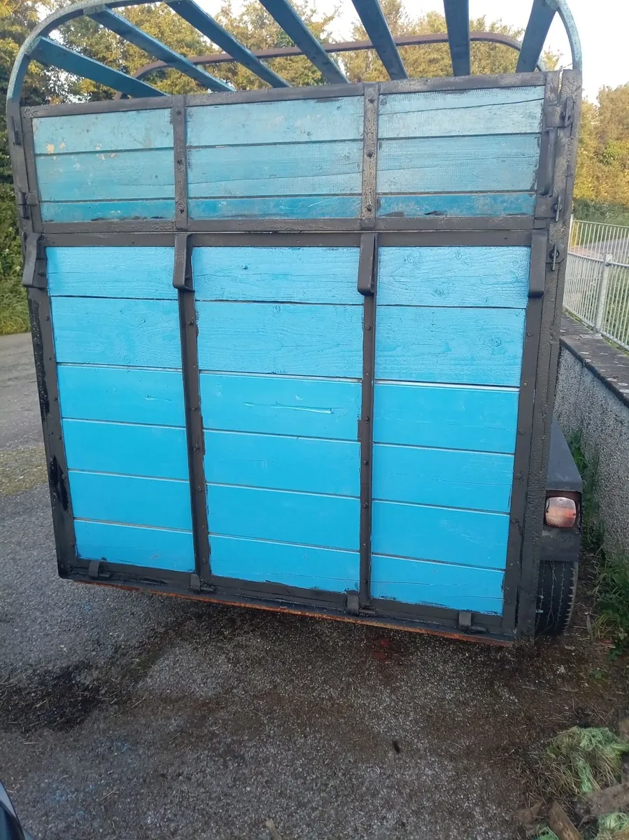 Cattle trailer nd car trailer - Image 3