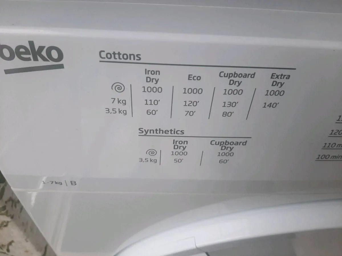 Beko condenser dryer - Image 2