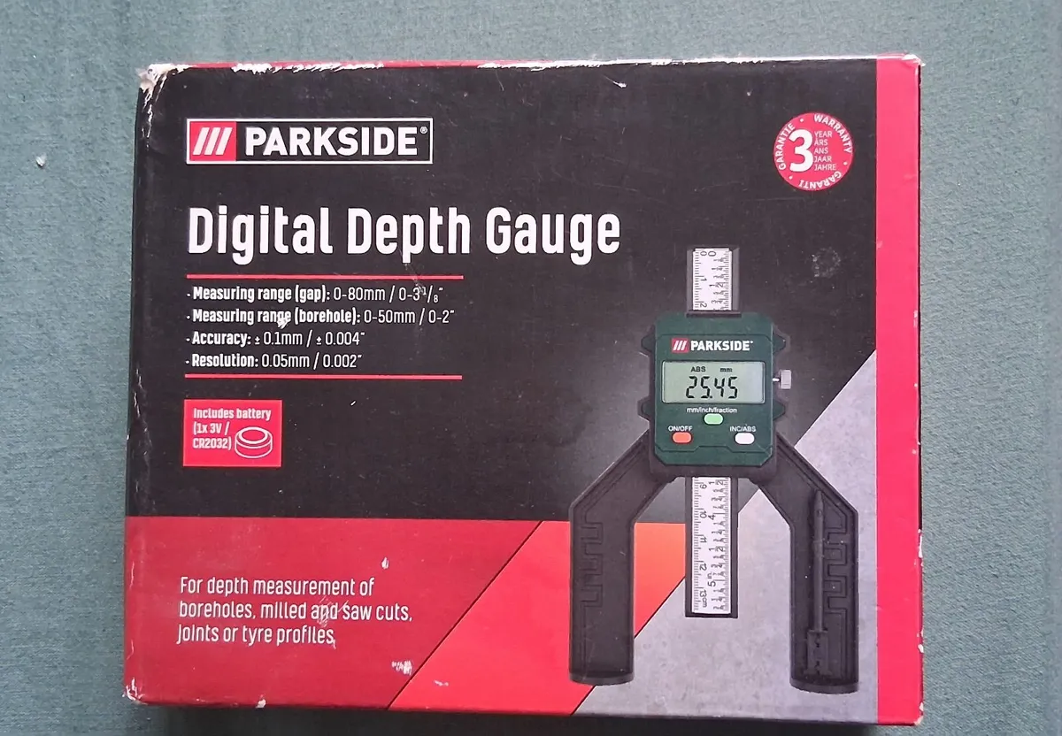 Parkside Digital Depth Gauge