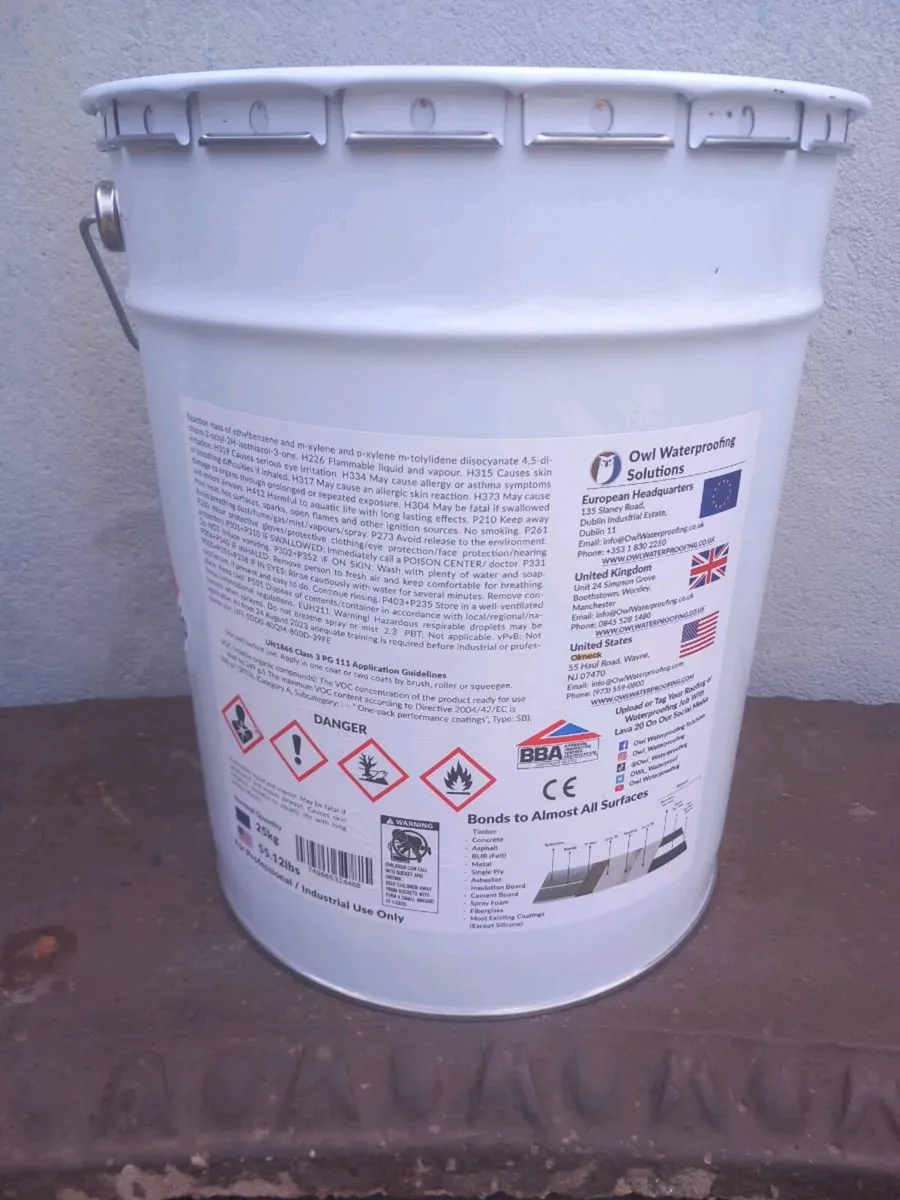 Lava 20 liquid rubber waterproofing - Image 3