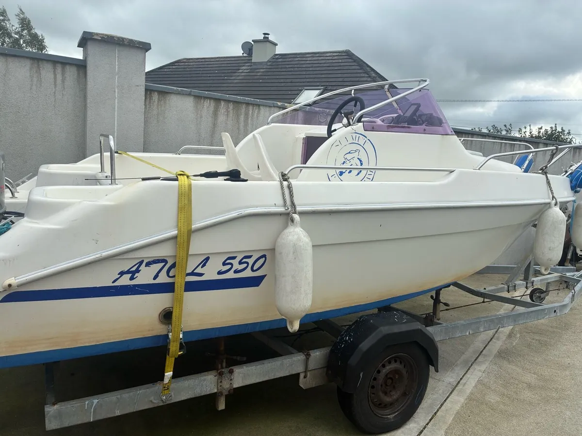 Fishing/sport boat also project boat for sale - Image 2