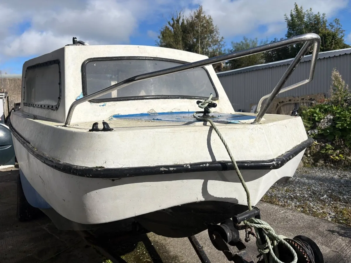 *Project boat on trailer also lake boat with cover - Image 1