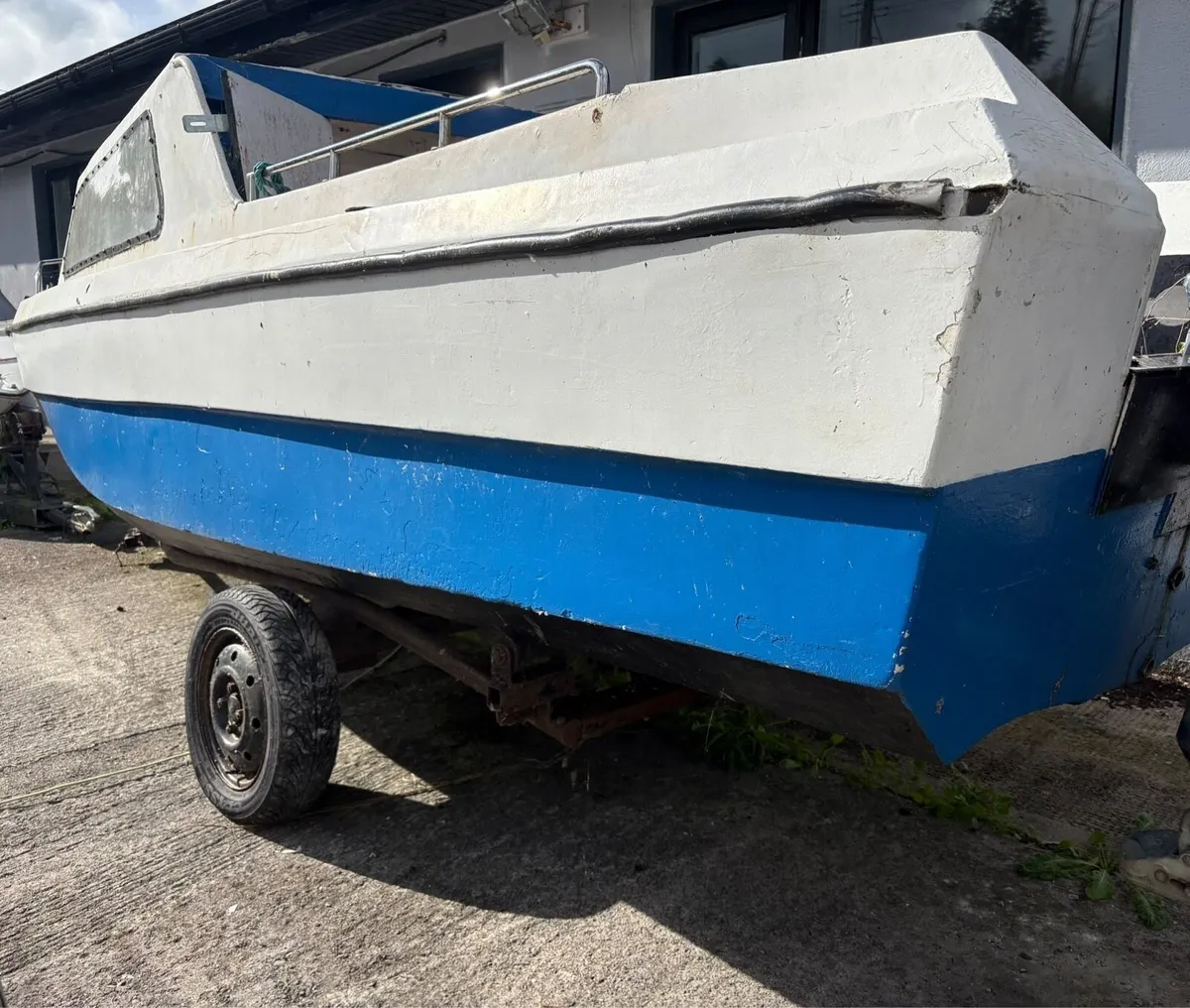 *Project boat on trailer also lake boat with cover - Image 2