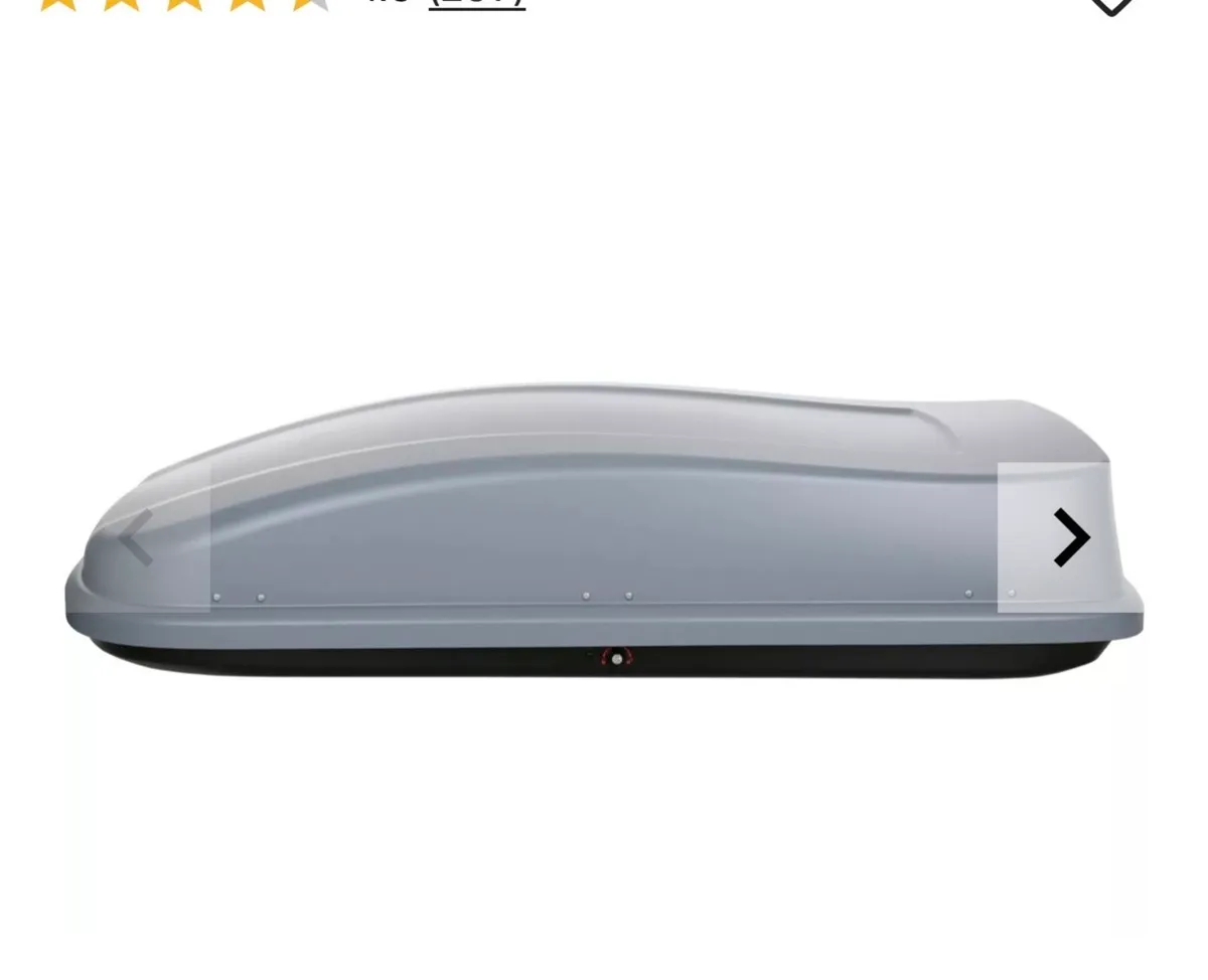Halfords Roof Top Box - Image 3