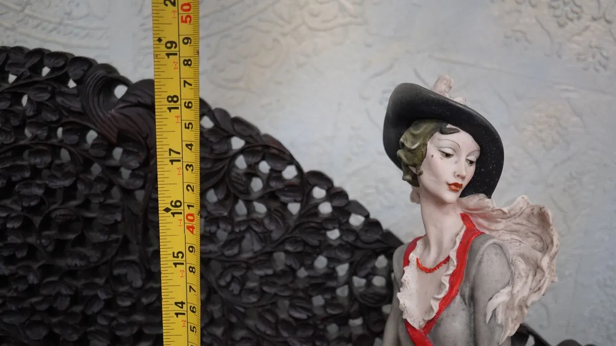 Lady with Great Dane Figurine - Image 3