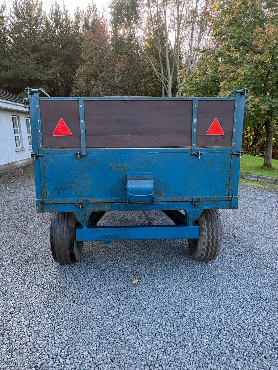 Crooks tipping Trailer 10x6 with grain sides - Image 4