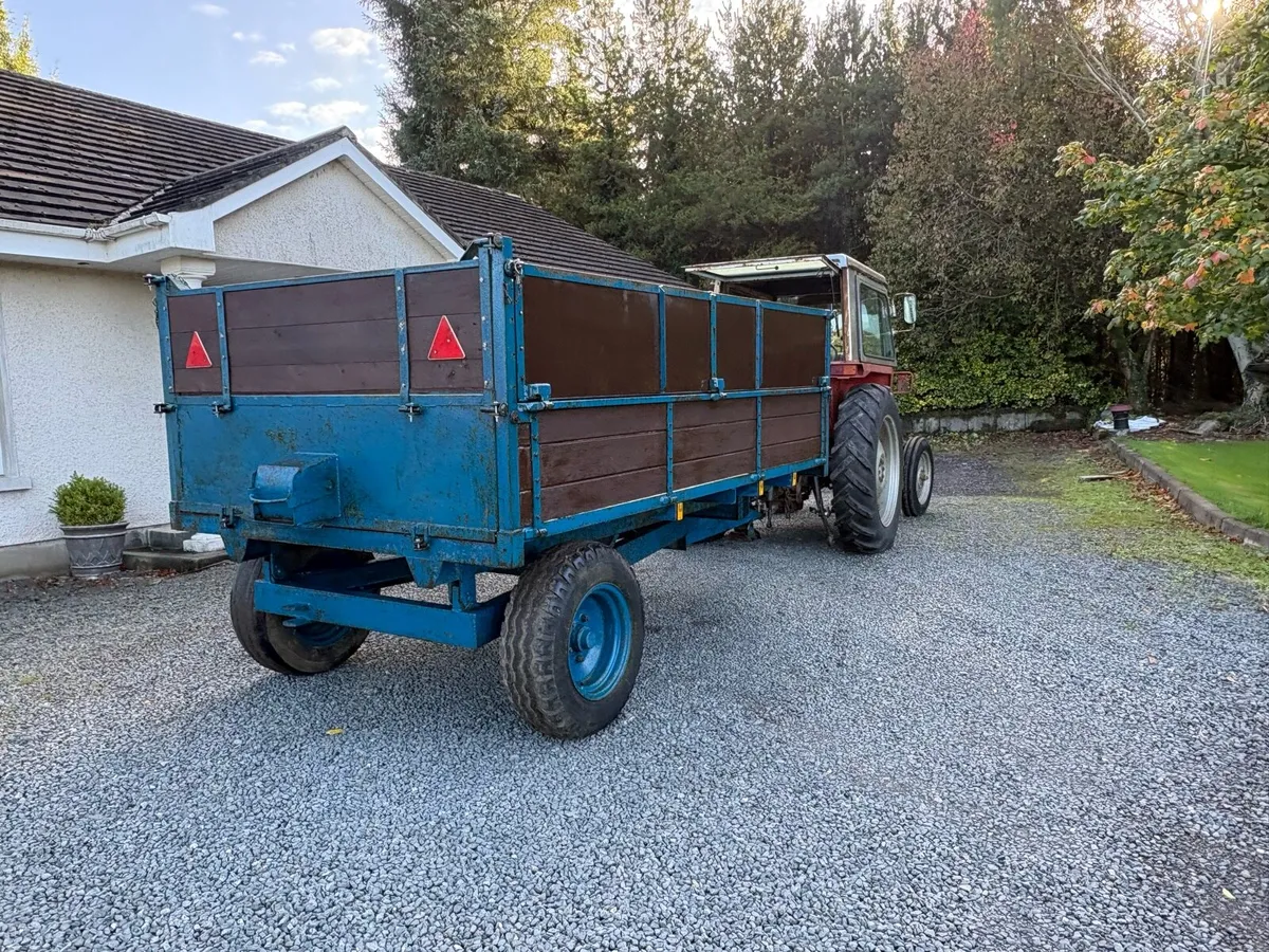 Crooks tipping Trailer 10x6 with grain sides - Image 3
