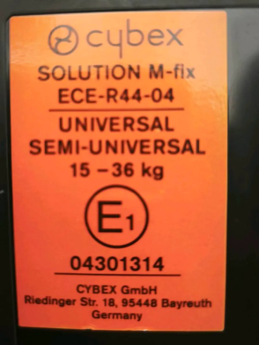 Cybex Gold Solution M-fix car seat - Image 3