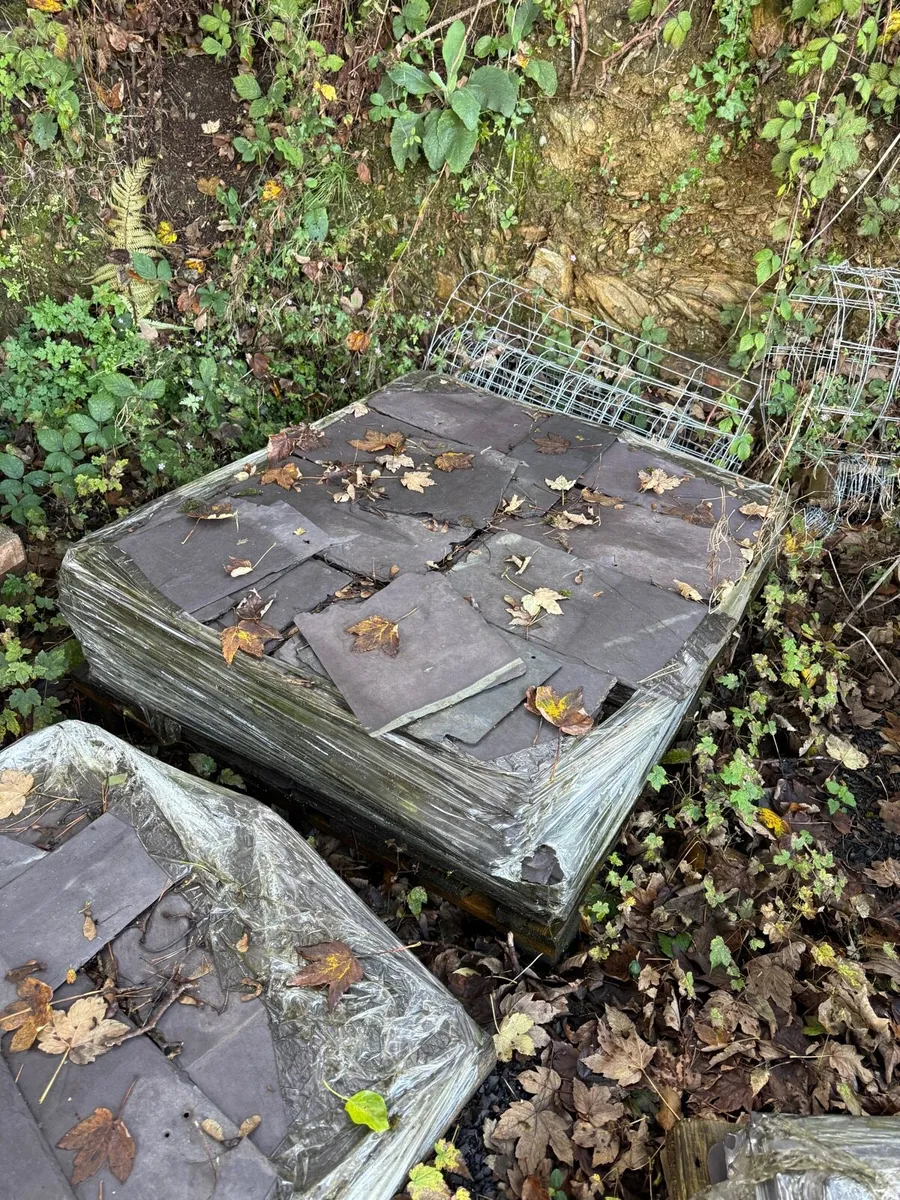 Reclaimed natural slates - Image 1