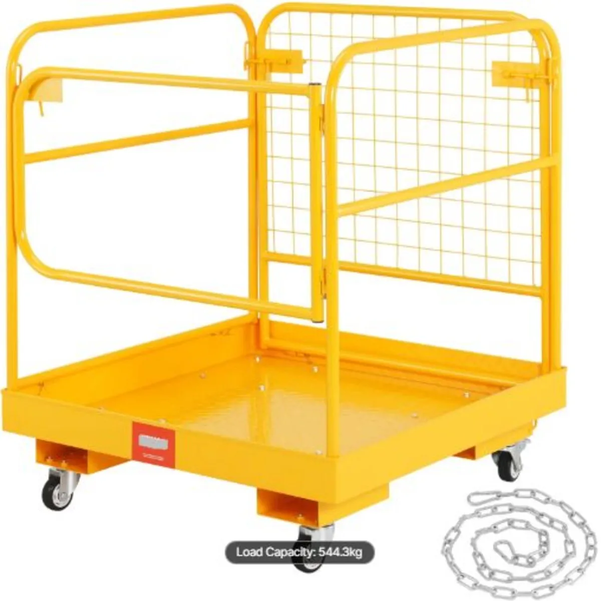 Forklift Safety Cage, 544.3 kg Load Capacity,91.4 - Image 1