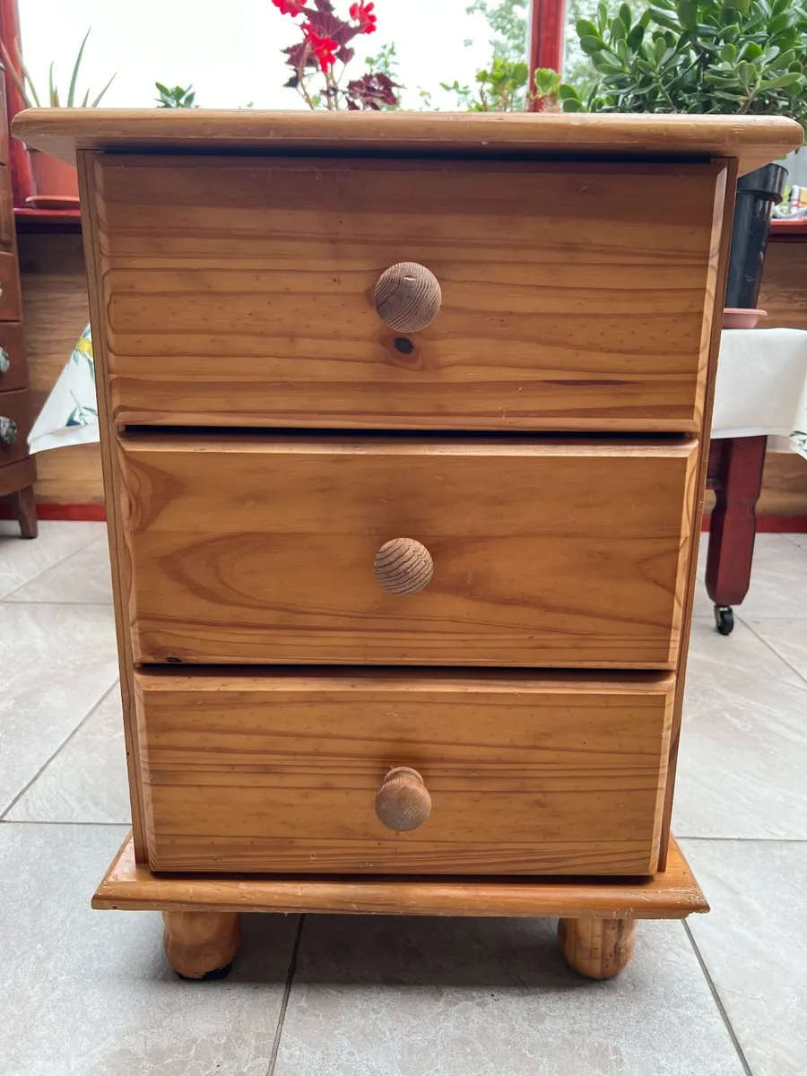 Three Drawer Nightstand