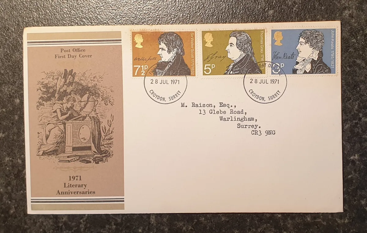 UK 1st Day Covers from 1971 - Image 2