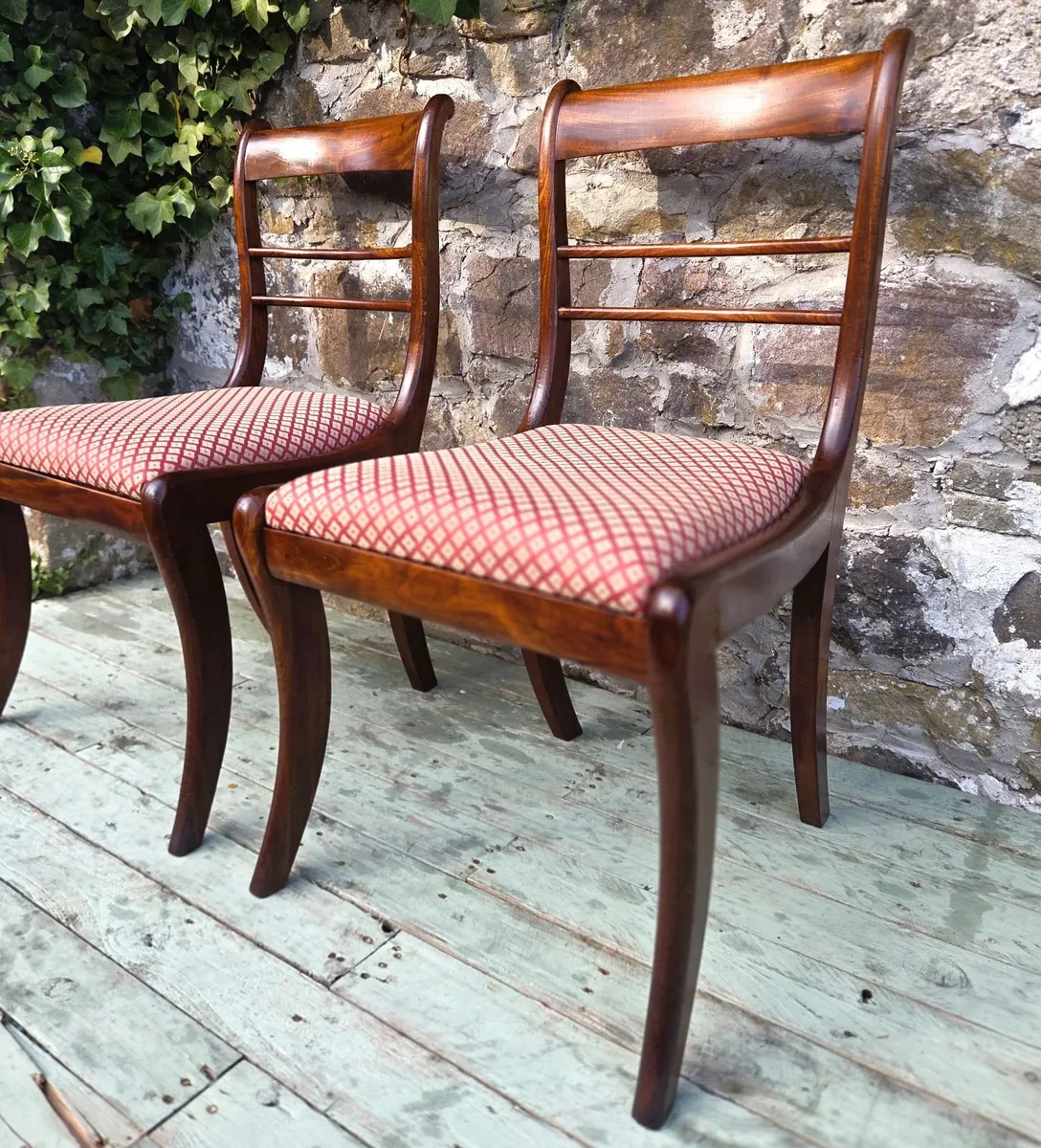 Pair of Regency Chairs- Circa 1810 - Image 1