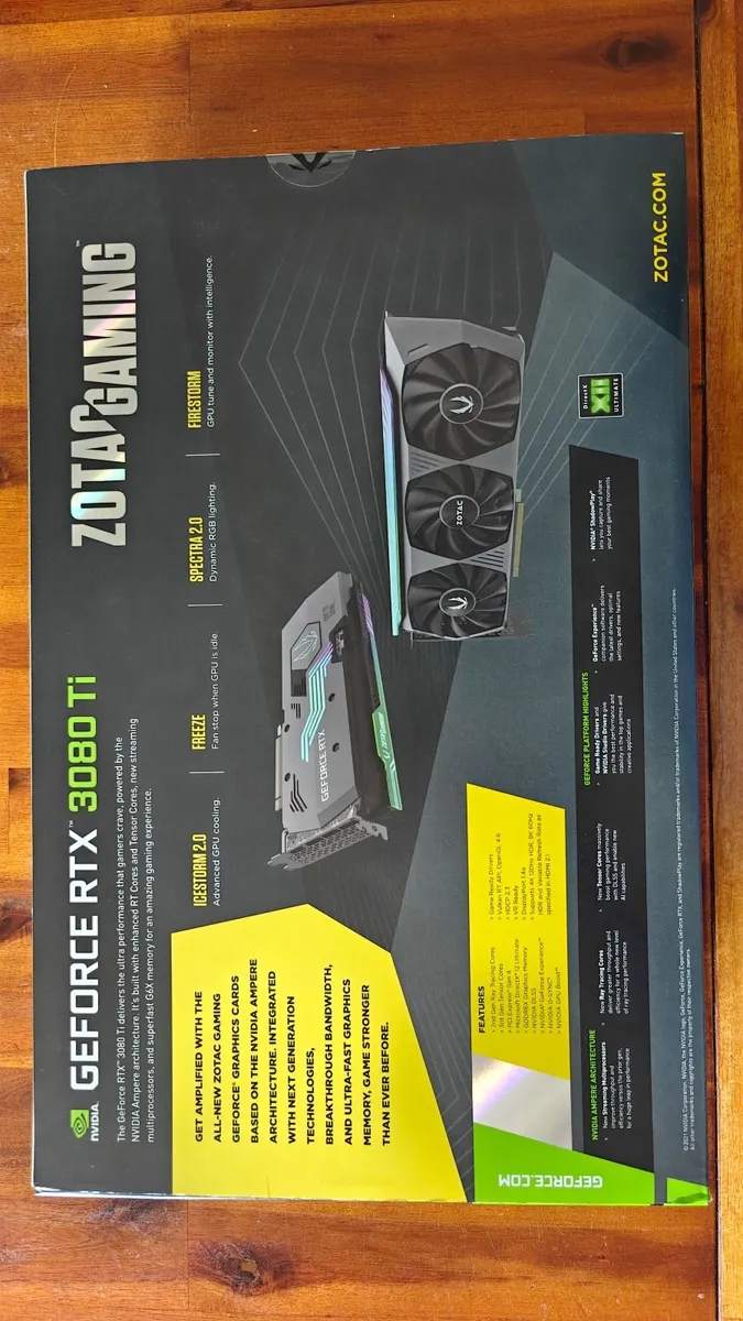 Zotac Gaming Geforce Rtx 3080 Ti Amp Holo - Image 2