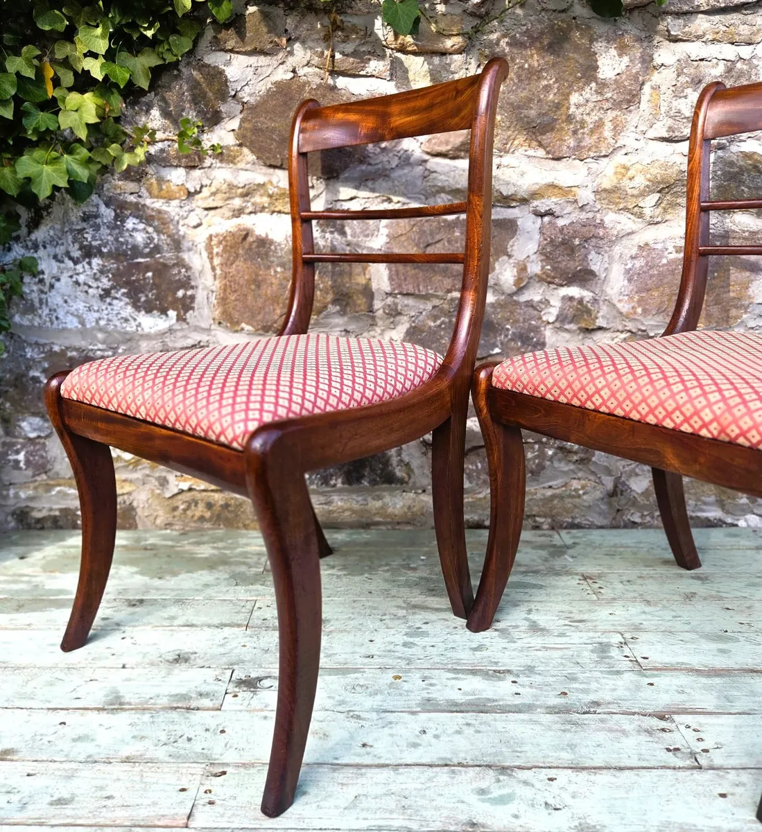Pair of Regency Chairs- Circa 1810 - Image 4