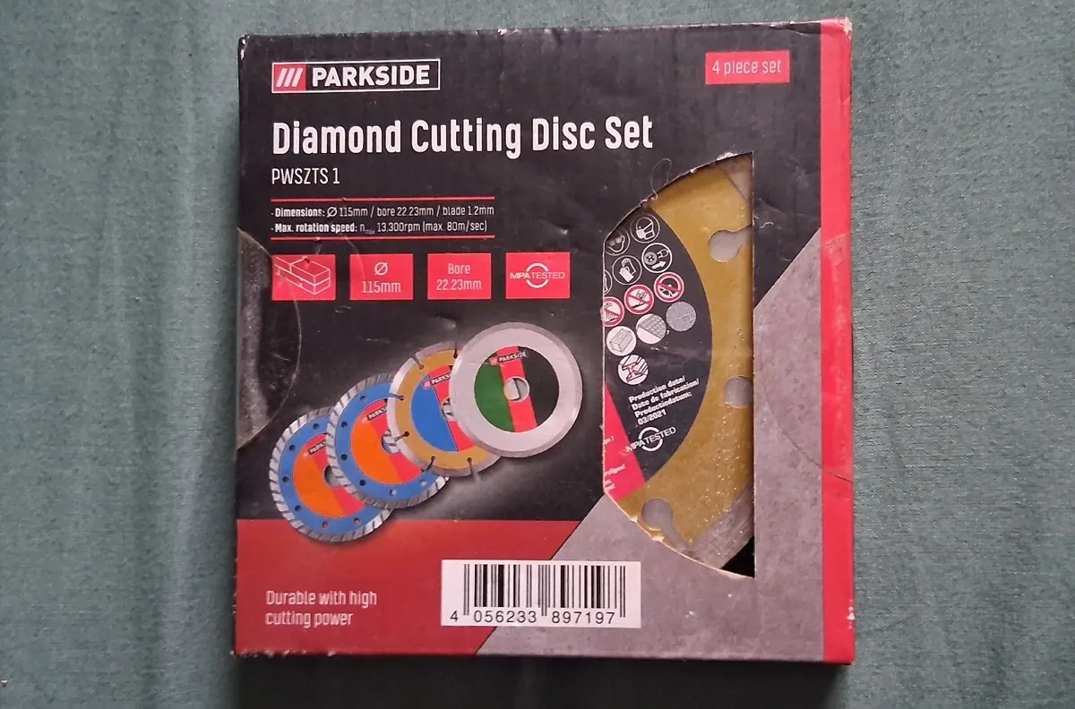 Parkside Cutting and Grinding Disc Sets - Image 1