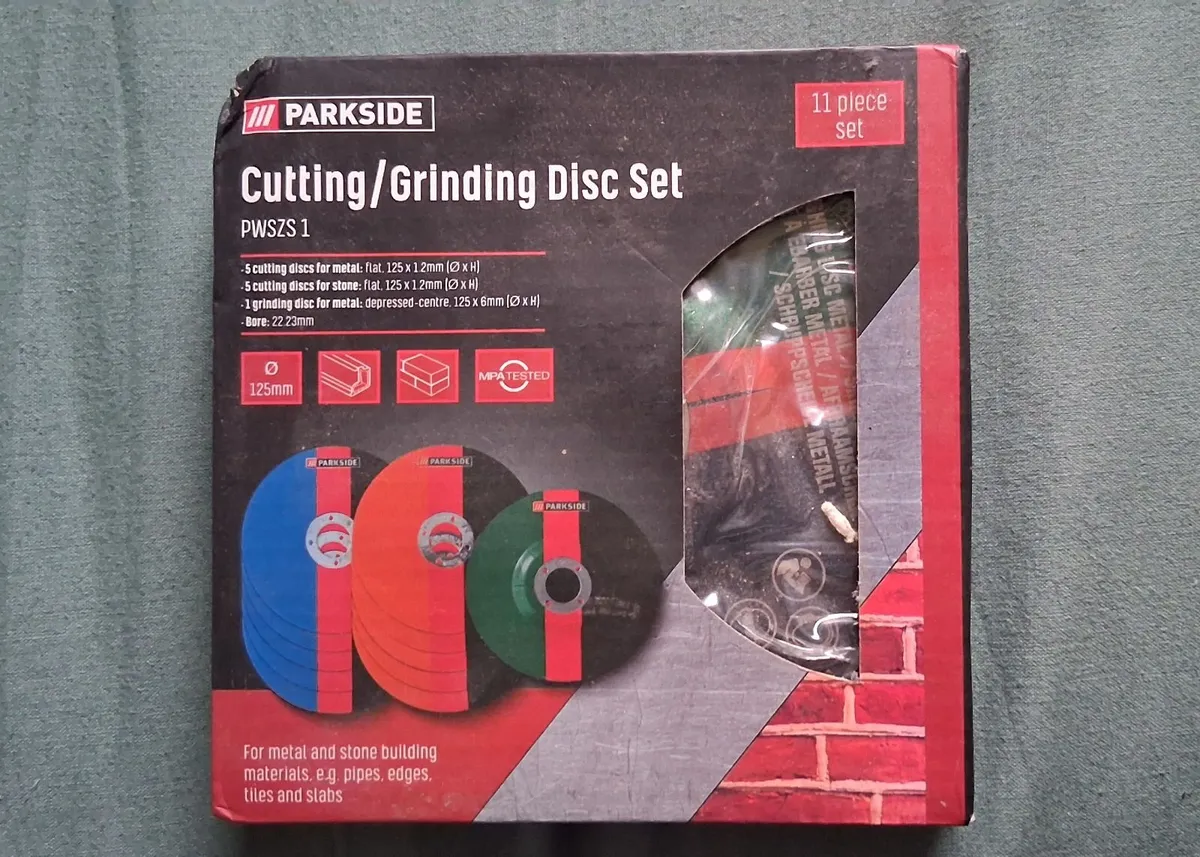 Parkside Cutting and Grinding Disc Sets - Image 2