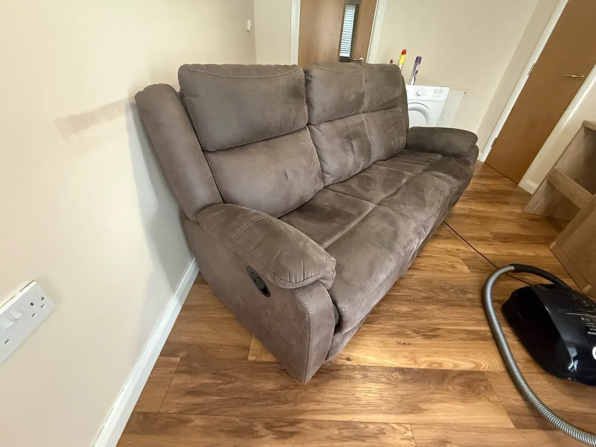 1 3 seater and 1 2 seater couches“Practically New” - Image 2