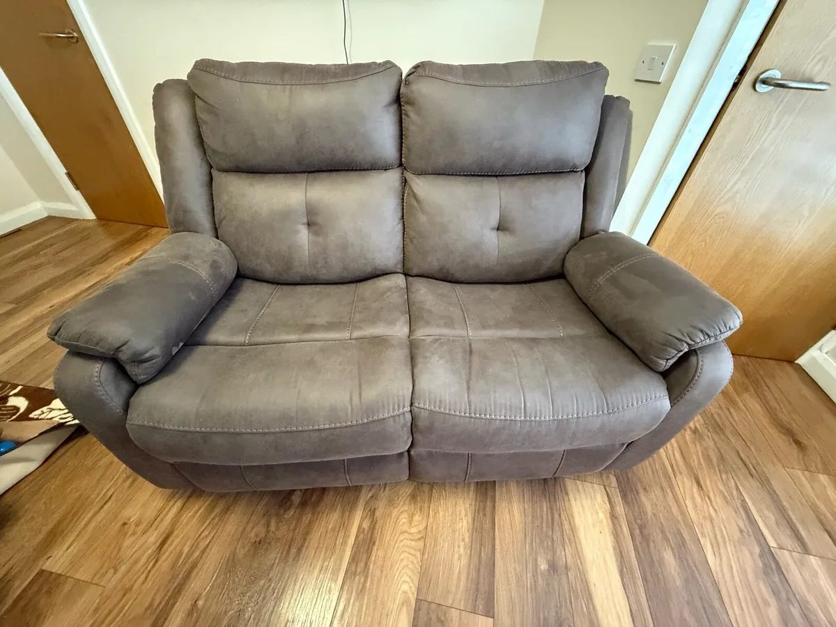 1 3 seater and 1 2 seater couches“Practically New” - Image 3