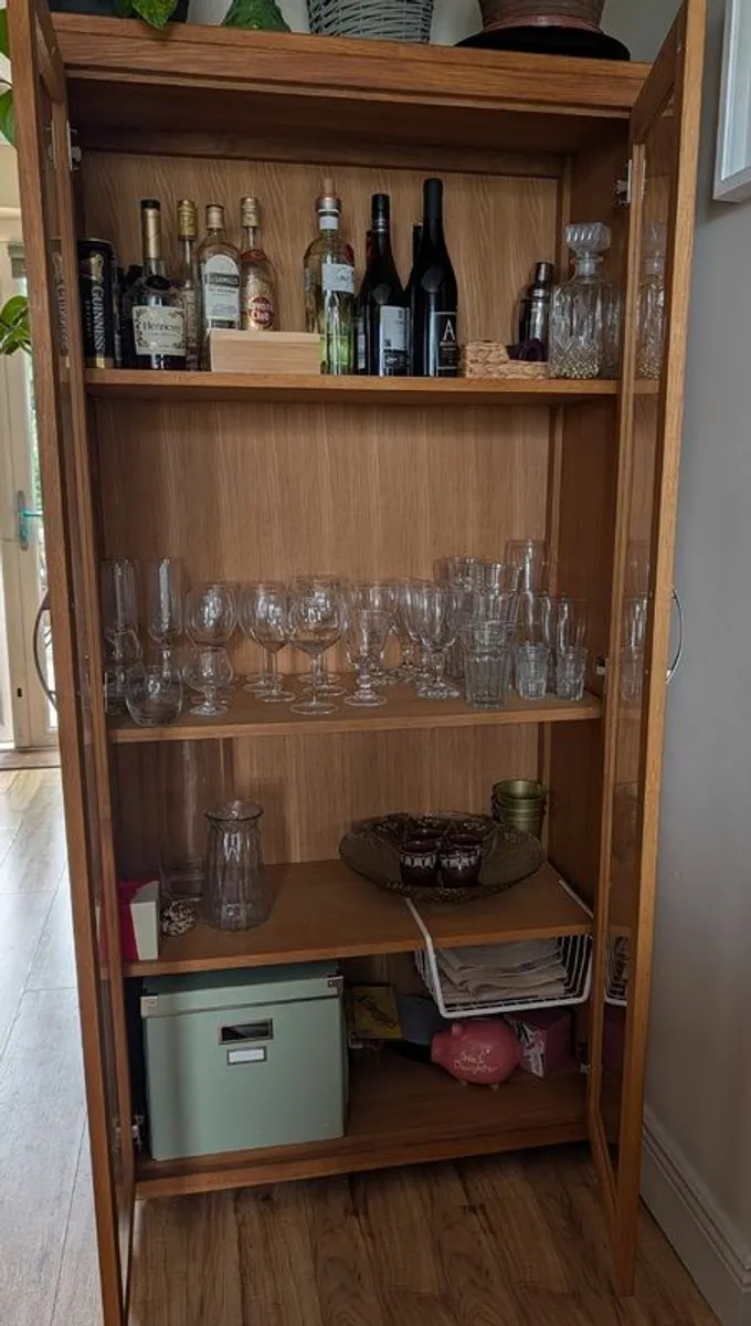 Solid Oak Cabinet - Image 2