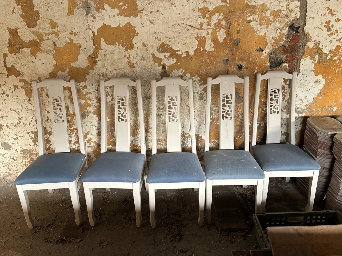 Set of 5 Dining Chairs - Image 2