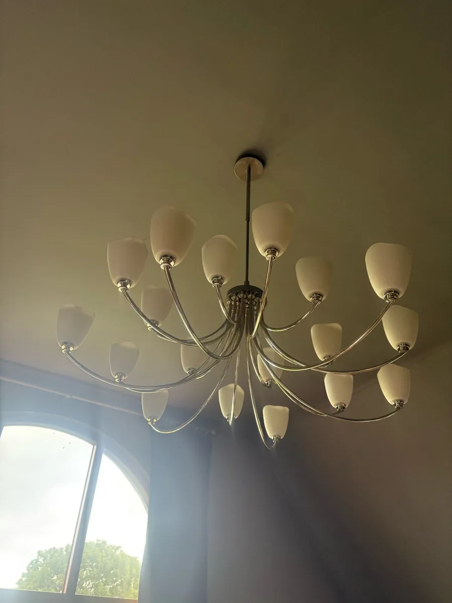 Chrome light fitting - Image 1