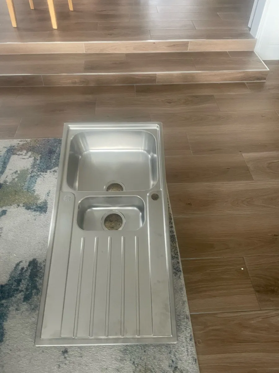 Franke stainless steel double sink - Image 1