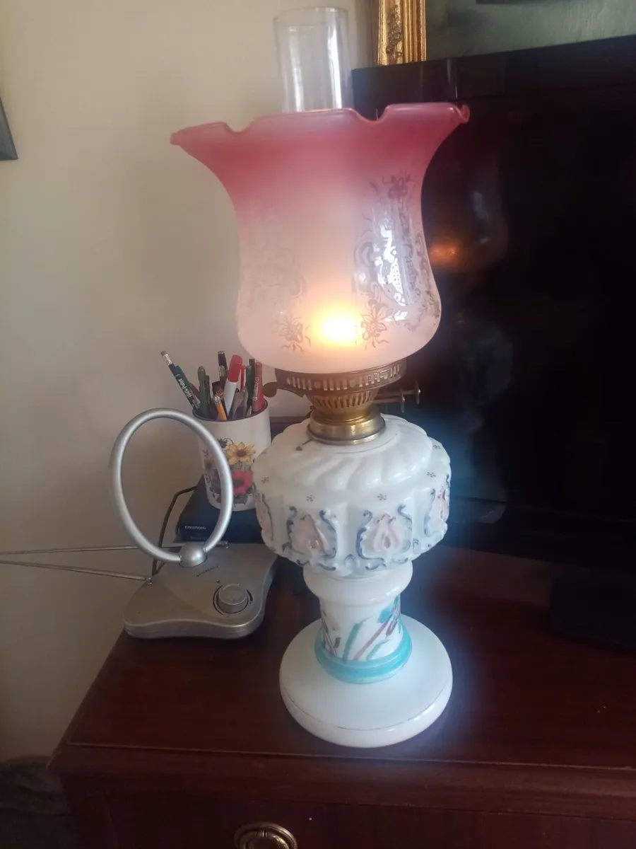 Victorian Oil Lamp - Image 1