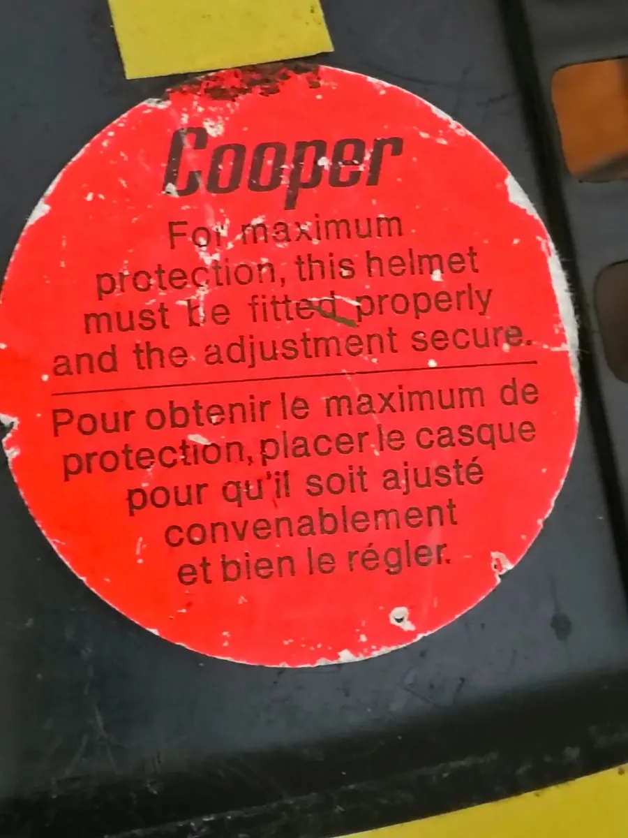 Vintage Cooper Hurling Helmet SK100 - Image 3