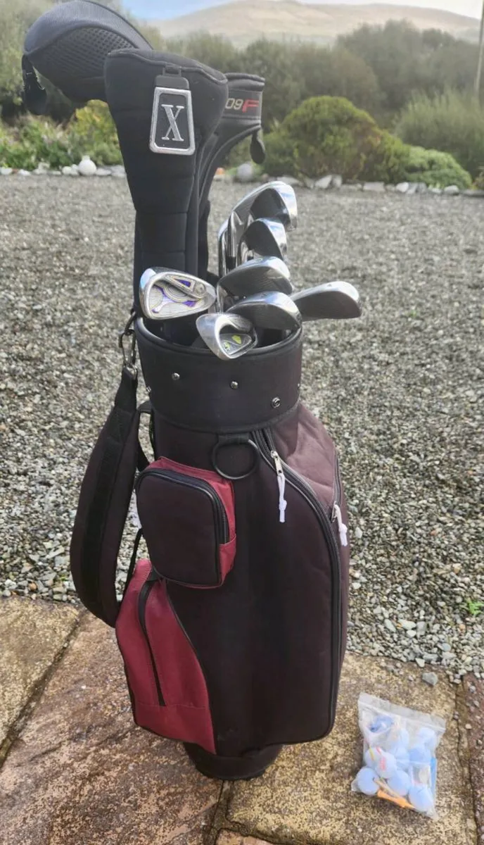 St Andrews SX 431 golf set reg flex & Cart bag - Image 2